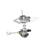 NNEOBA Pressure-Regulator Propane Camping Stove Silver