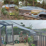 NNEOBA Gardening Transparent Plastic Shelter Film