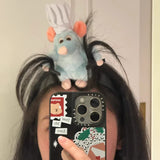 NNEOBA Ratatouille Hairband New Cartoon Plush Doll