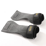 NNEOBA Cowhide Gym Gloves Grip Belt