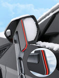 2-in-1 Retractable Car Snow Brush & Ice Scraper – Aluminum Double-Head Winter Cleaning Tool
