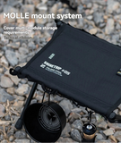 NNEOBA Ultra-Light Folding Camping Stool Black