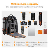 NNEOBA 10L Lightweight Camera Backpack Black
