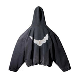 NNEOBA Oversized Dove Graphic Hoodie
