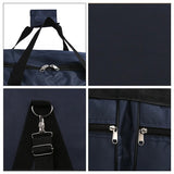 NNEOBA 80L Foldable Waterproof Travel Duffel Bag Deep Blue