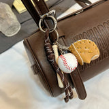 NNEOBA Cylinder Shoulder Crossbody Bag