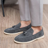 Men's Suede Tassel Loafers