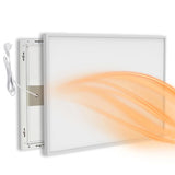 180W Infrared Panel Heater with WiFi Thermostat – Wall-Mounted or Freestanding Electric Space Heater