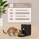 NNEOBA Smart Pet Feeder – Automatic Timed Cat & Dog Food Dispenser with Portion Control