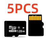 5-Pack 128GB Micro SD Memory Cards, U3