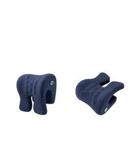 NNEOBA Orthopedic Memory Foam Nap Pillow Neck Support Desk Pillow Blue
