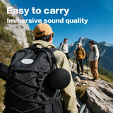 NNEOBA Mini Bluetooth Speaker Subwoofer Compact Desktop