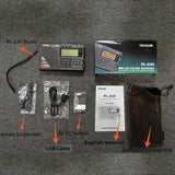 NNEOBA Portable Radio Receiver with SSB Black