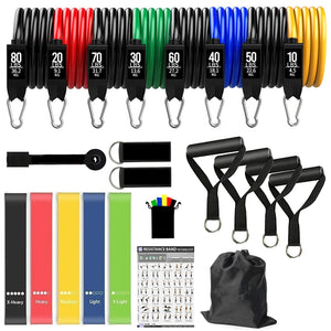 NNEOBA Resistance Bands for Yoga & Fitness Training