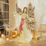 Golden Christmas Angel LED Decoration Light
