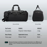 NNEOBA 21-Inch Waterproof Duffel Travel Bag Black