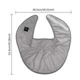 Electric Neck & Shoulder Heating Pad Wrap with Adjustable Heat Settings