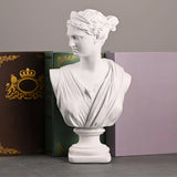 NNEOBA Goddess Artemis Bust Sculpture - Greek Mythology Home Decor and Artistic Gift