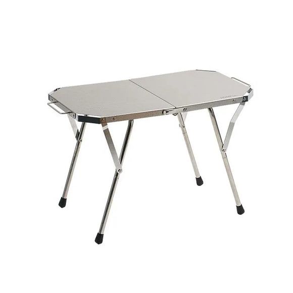 NNEOBA Portable Stainless Steel Camping BBQ Table