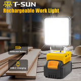 NNEOBA Portable 48W Cordless LED Work Light