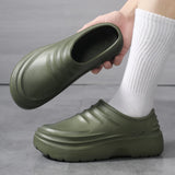 Men's EVA Closed-Toe Work Shoes – Waterproof & Non-Slip