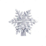 Rotating LED Snowflake Christmas Tree Topper