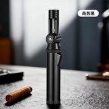 Adjustable 5-Angle Butane Torch Lighter with Compass