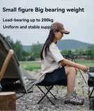 NNEOBA Ultra-Light Folding Camping Stool Black