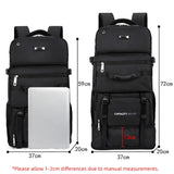 NNEOBA 90L Large-Capacity Hiking Travel Backpack Black