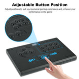 NNEOBA Leverless Arcade Controller with Adjustable Buttons