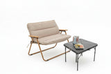 NNEOBA Double Foldable Camping Chair with Aluminum Frame