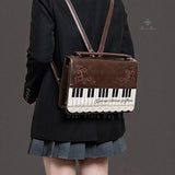 NNEOBA Vintage Piano Crossbody Bag