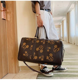 NNEOBA Portable Leisure Travel Bag Brown
