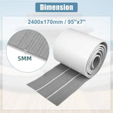 NNEOBA Marine-Grade Non-Slip Decking Sheet  2400x17cm