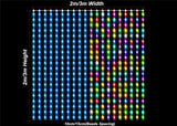 2pcs 2×2M 800-LED RGB Smart Curtain Lights App, Remote & Music Sync with DIY Patterns