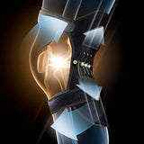 NNEOBA Spring-Loaded Knee Booster Support Pad Black