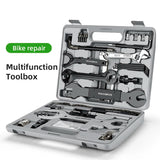 NNEOBA 44-in-1 Bicycle Repair Tool Kit Maintenance Set Grey