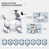 NNEOBA Remote Control Robot Dog for Kids with Stunts