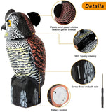 Rotating Head Owl Garden Bird Repellent
