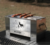 NNEOBA Portable Windproof Wood Stove Camping Grill And Gas Burner