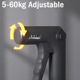 Adjustable Hand Grip Strengthener with Finger Trainer & Counter (5–60kg)