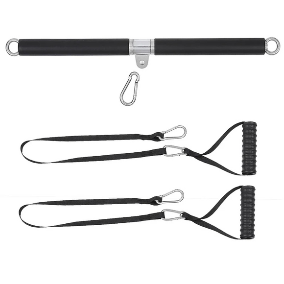 NNEOBA Tricep Rope Pulldown Attachment Black