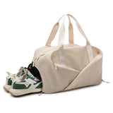 NNEOBA Lightweight Leisure Travel Bag Off White