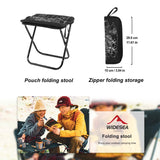NNEOBA Camping Stool Foldable Chair Outdoor Fishing Lightweight