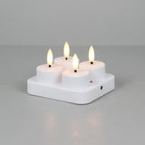 4Pcs LED Flameless Candle Lights – Battery-Operated