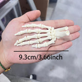 2-piece set - 3D Pprinted Hand Bone Ornaments, Halloween Decorations, 9.3 cm Long, Made of PLA Material, Can be used for decorat
