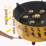 NNEOBA 20000W Camping Stove 7-Core Yellow
