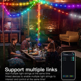 NNEOBA 20M Smart Bluetooth Addressable LED Christmas Lights