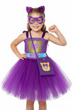 Girls' Cat Tutu Dress Costume for Halloween and Parties