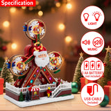Animated Christmas Ferris Wheel Decoration